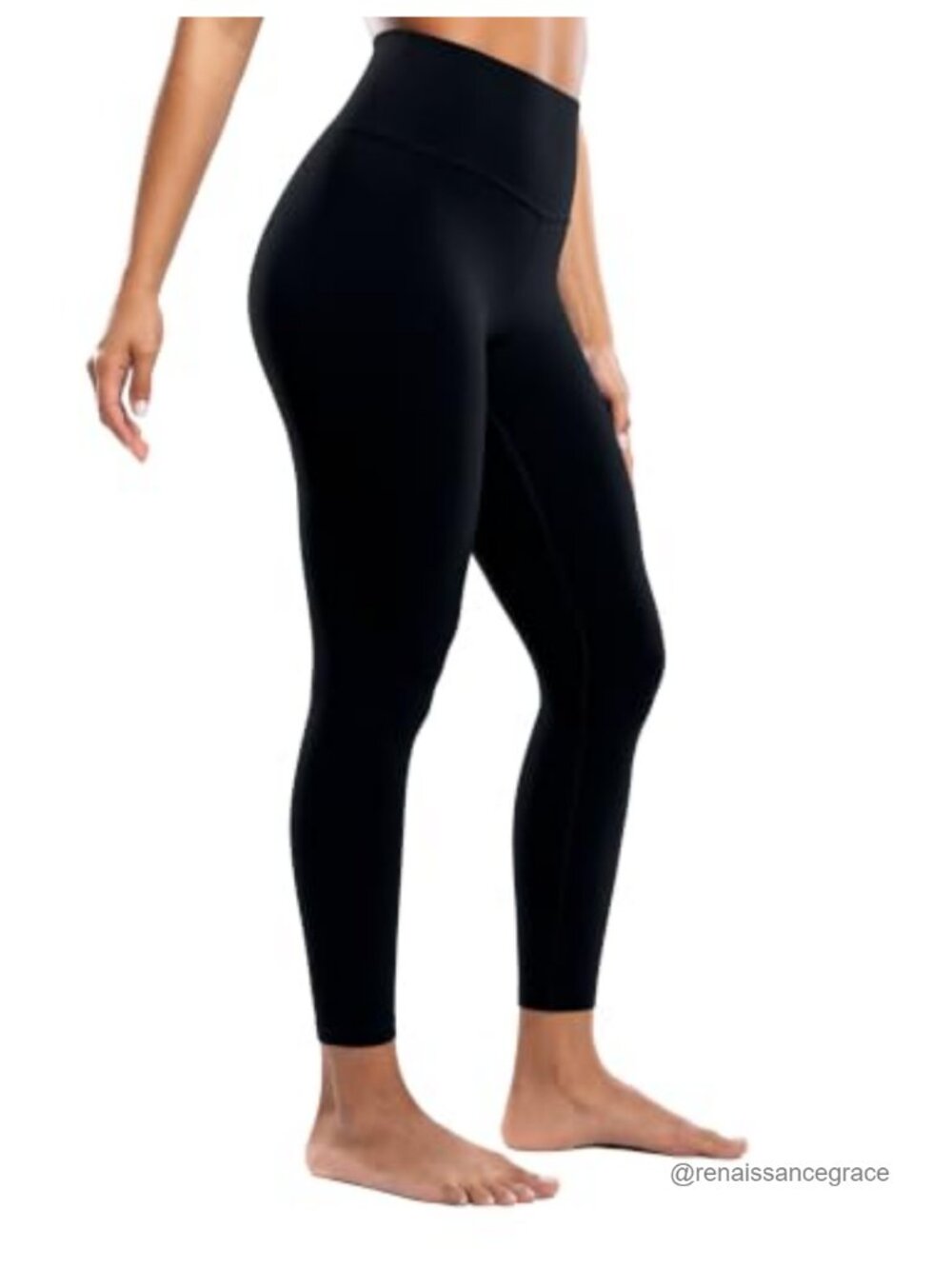 ENERBLOOM High Waist Yoga Leggings Silky Stretch Workout Pants